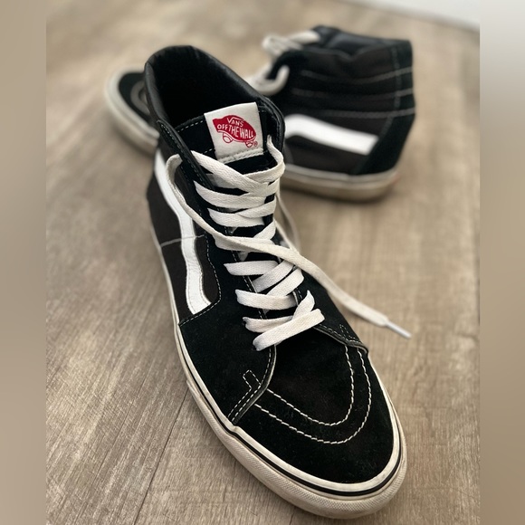 Black vans size 12 high top - Picture 2 of 7